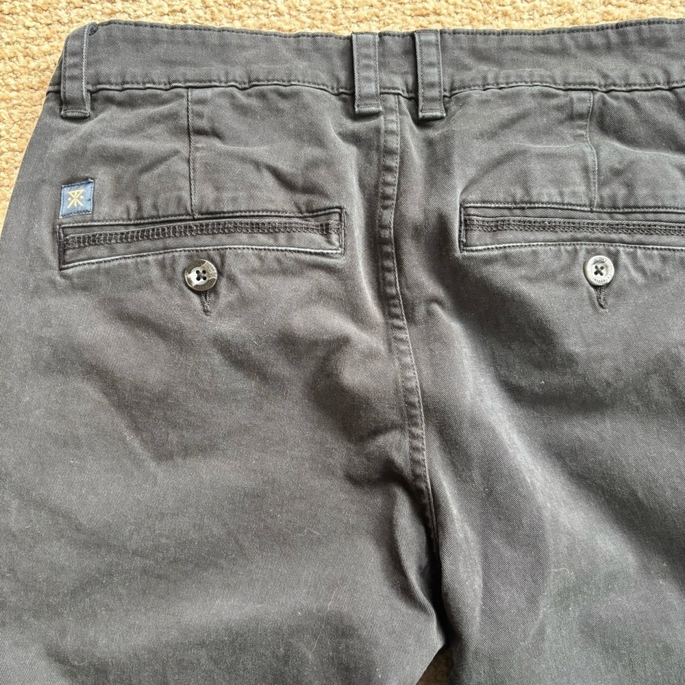 Roark Standard Slim Fit Black Chino - size 28​ - Picture 8 of 11